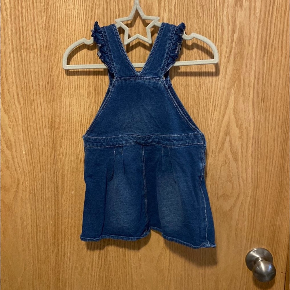 Overall Denim Dress
